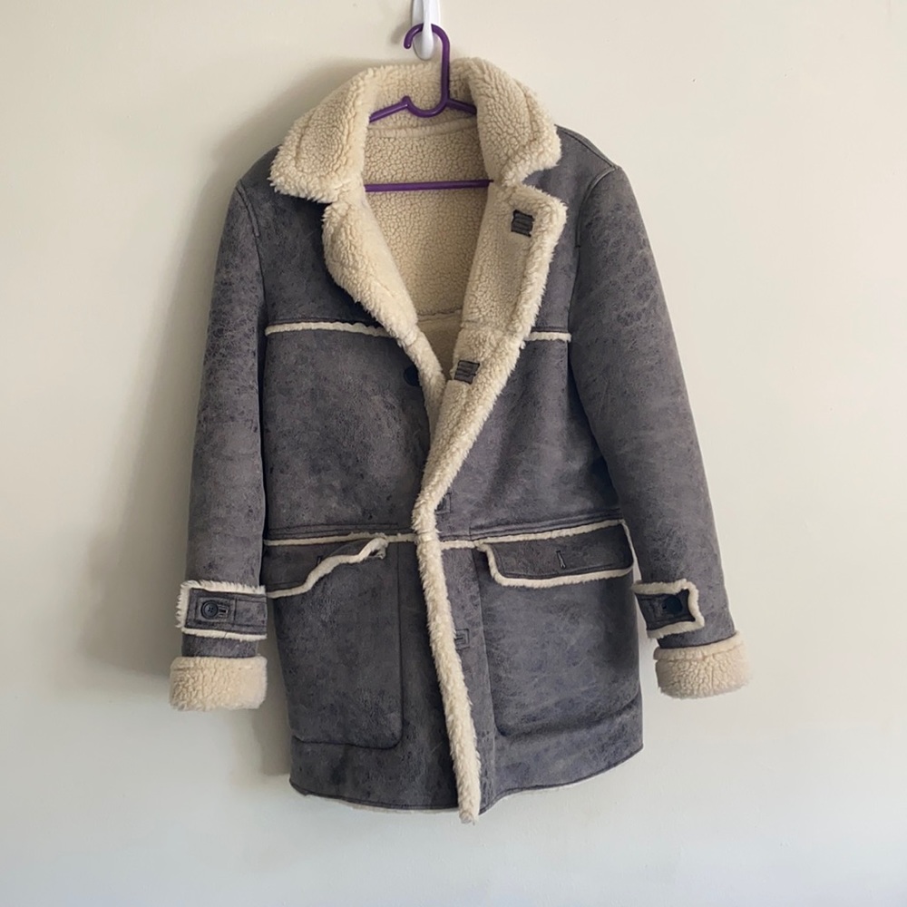 Zara Shearling jacket